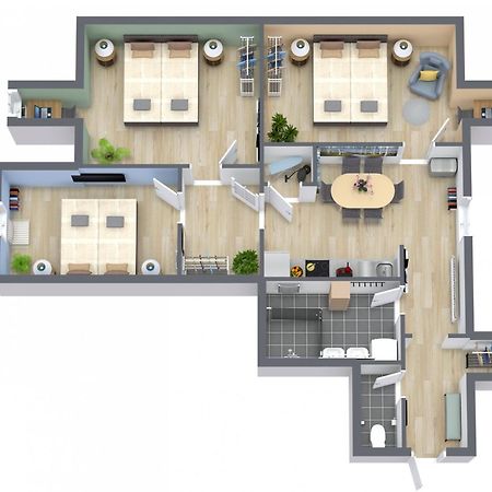 גראץ Urban Jungle Design - Historic City Center With Free Parking & Panoramic View By Hero Homes מראה חיצוני תמונה